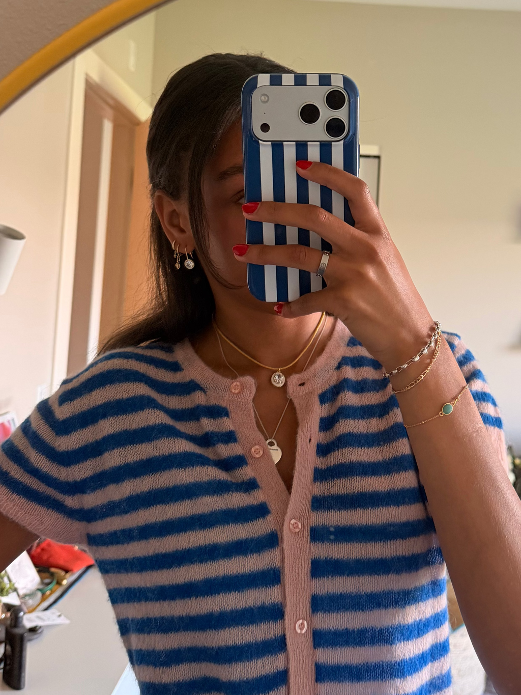 Olivia Cord Necklace - Silver